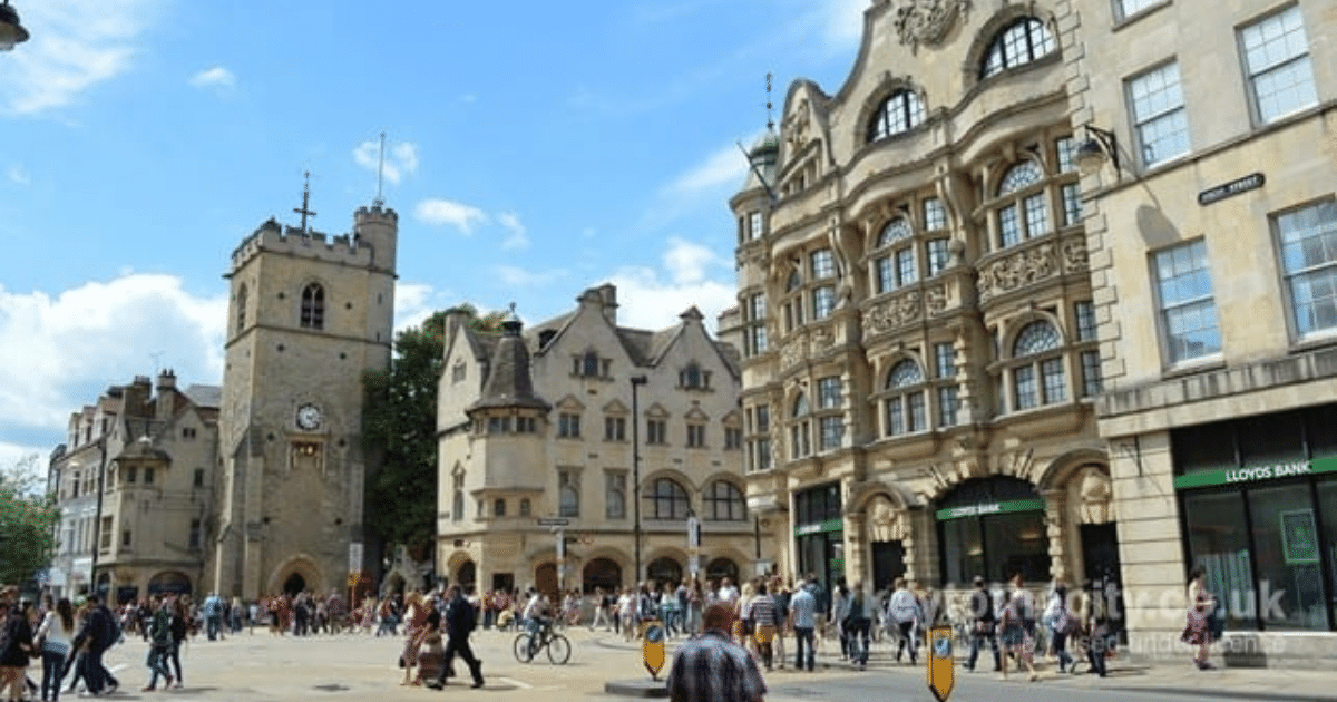 Image of Carfax Tower - head up for a historic view of Oxford