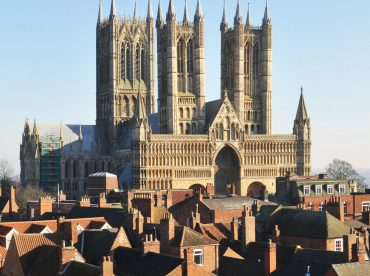 Lincoln's uphill city skyline and cathedral