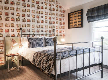A cosy bedroom at The Pilot, just a few minutes walk from The O2