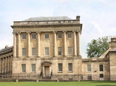 Exterior of No.1 Royal Crescent in Bath